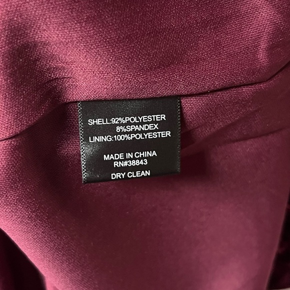 Sam Edelman Deep Red Velvet Dress - Picture 6 of 6